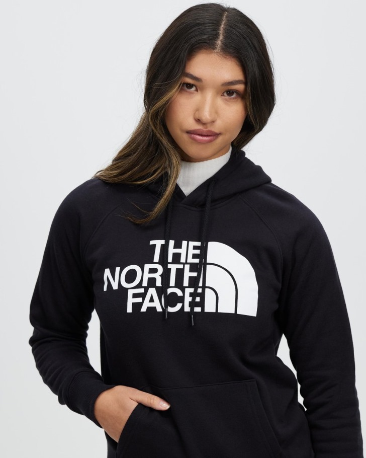 The North Face Half Dome Pullover Hoodie Noir & Blanc