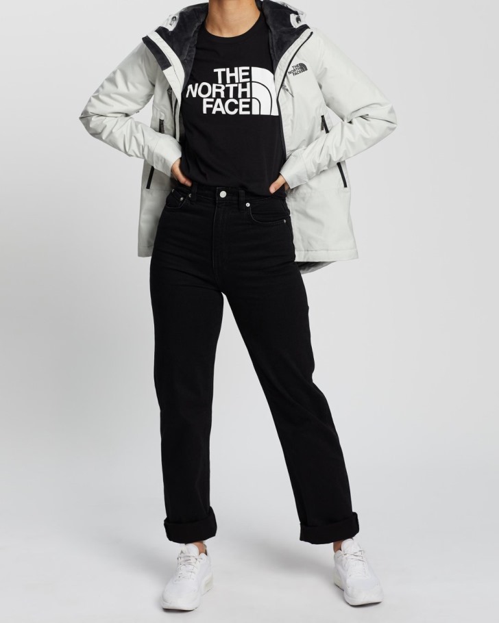 Black Ss Half Dome Cotton Tee The North Face