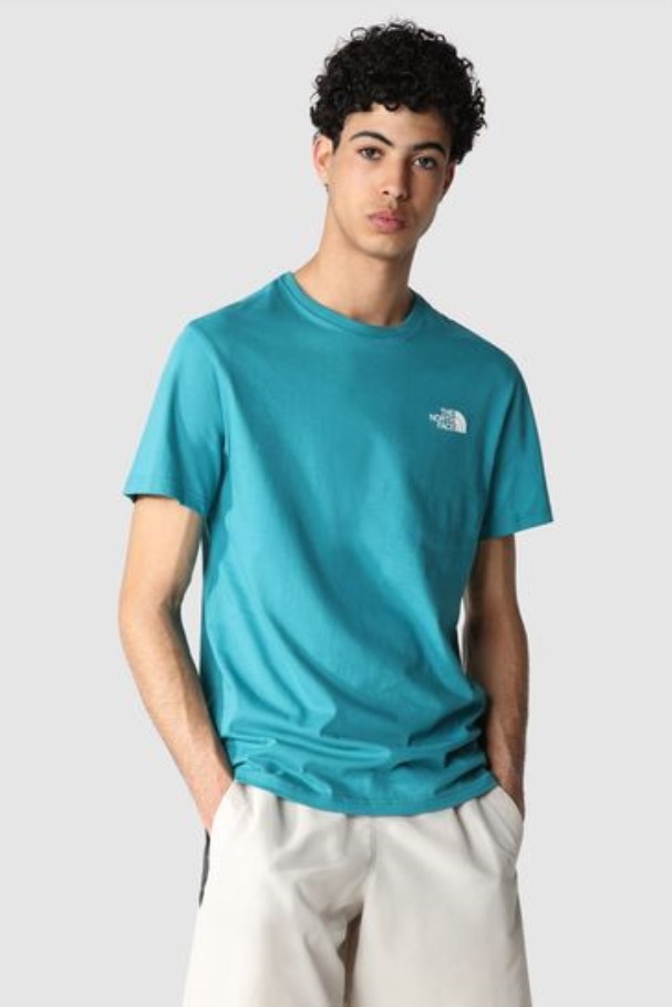Tee Shirt Dôme Simple The North Face Bleu