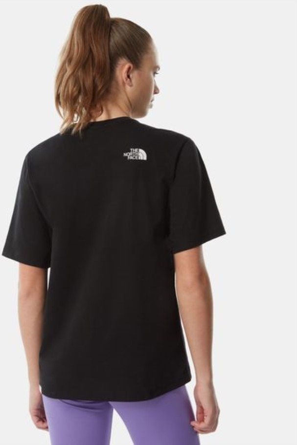 The North Face T-shirt Noir Décontracté Petit Ami
