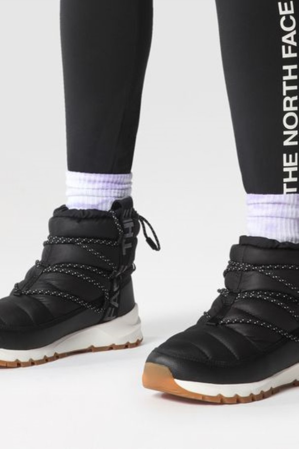 Bottes à Lacets Thermoball Noires The North Face
