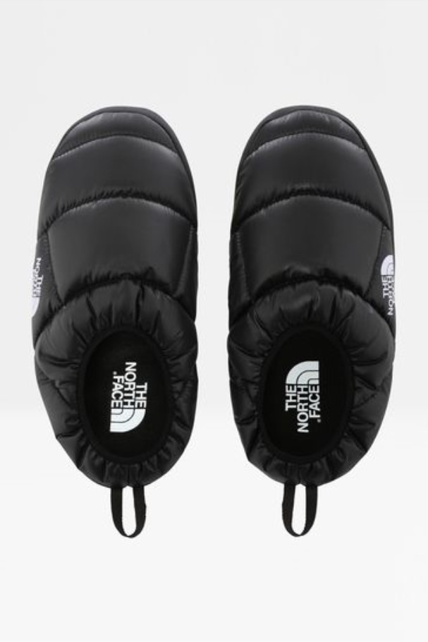 The North Face Noir Thermoball V Traction Pantoufles De Mule De Tente D'hiver