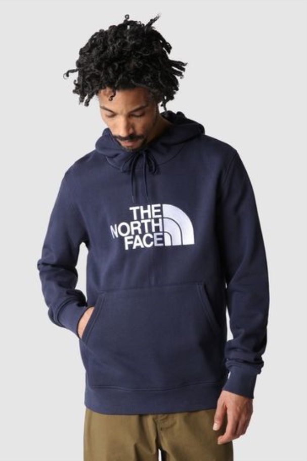 The North Face Blue Drawn Peak Overhead Sweat à Capuche