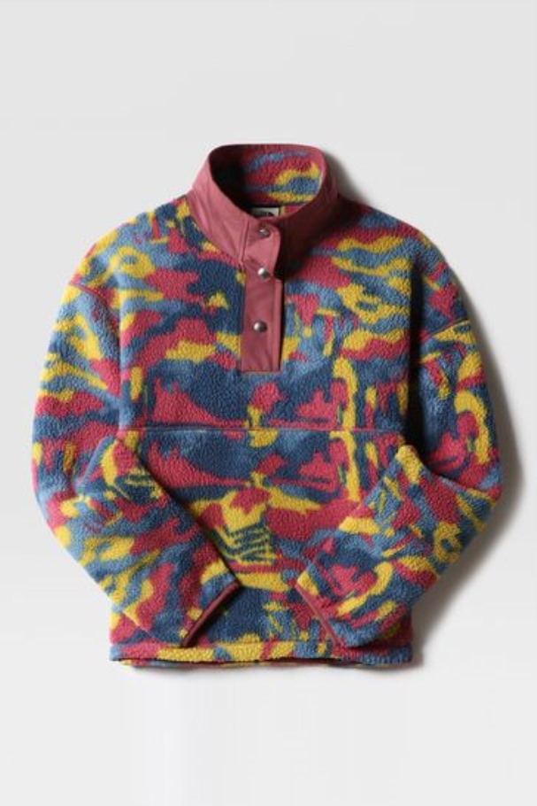 The North Face Blue Printed Cragmont Fleece