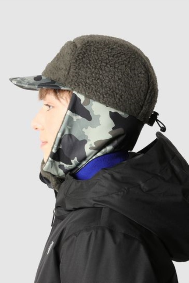 Chapeau De Trappeur Polaire Forrest Vert The North Face Pour Enfants