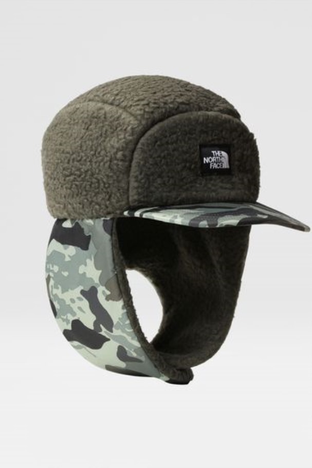Chapeau De Trappeur Polaire Forrest Vert The North Face Pour Enfants