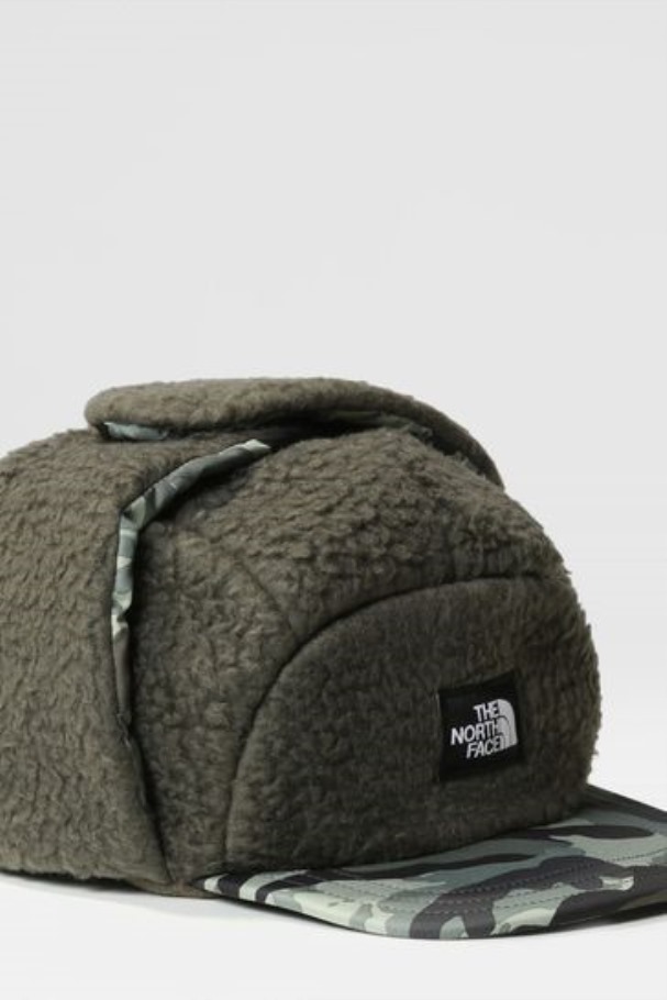 Chapeau De Trappeur Polaire Forrest Vert The North Face Pour Enfants