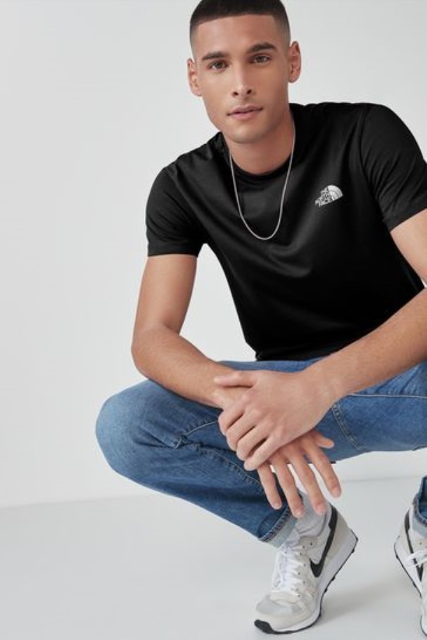 Tee Shirt The North Face Dôme Simple Noir