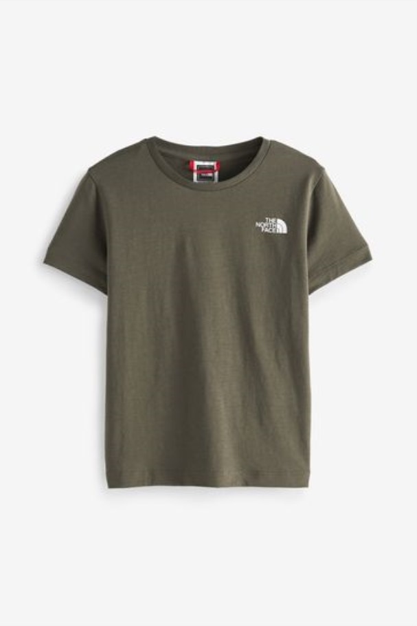 T-shirt The North Face Teens Dôme Simple Vert