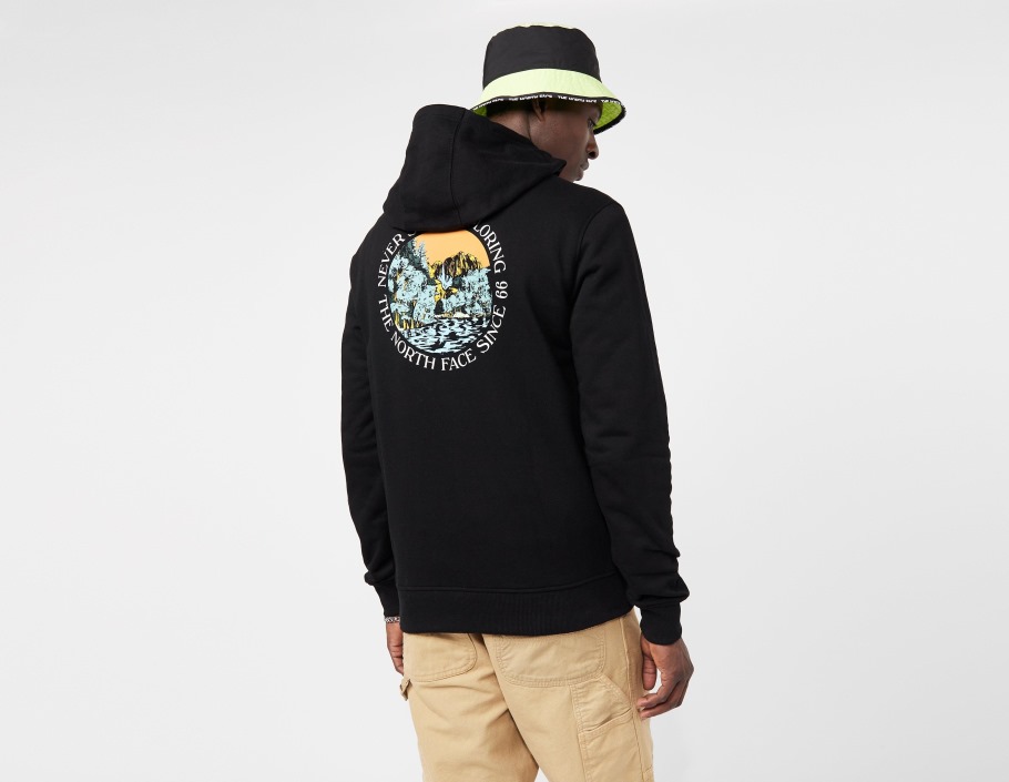 Sweat à Capuche Graphique Saisonnier Noir The North Face