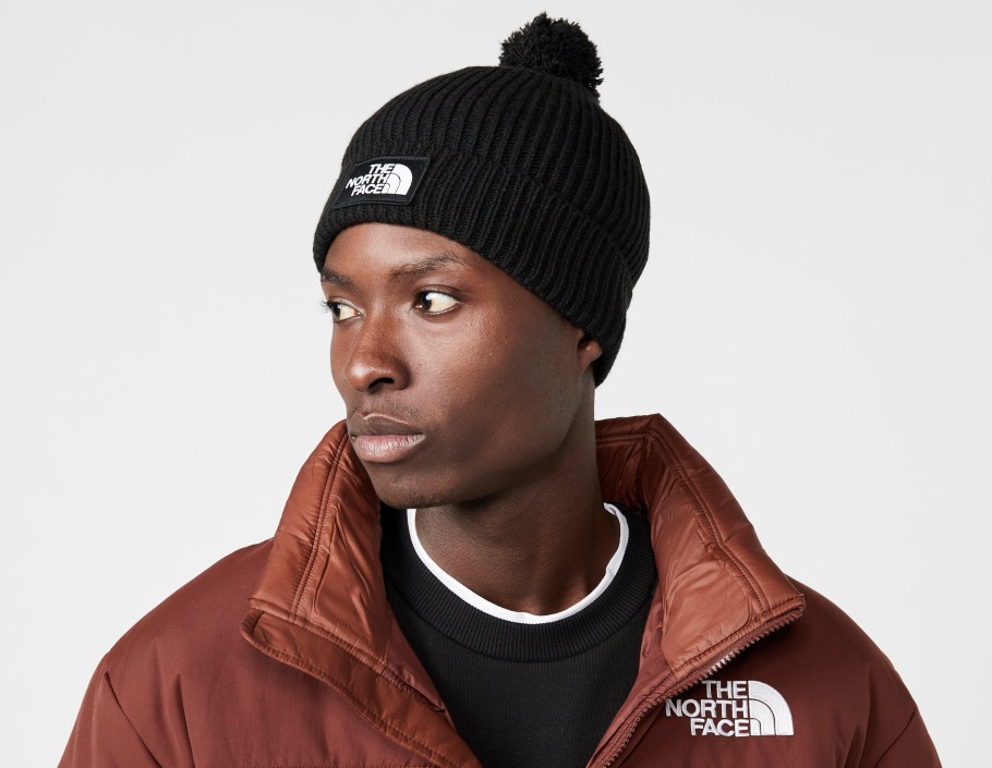 The North Face Tnf Box Pom Bonnet Noir
