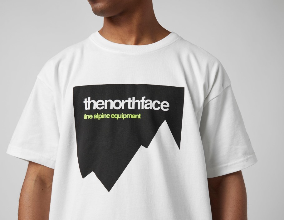 T-shirt The North Face Origins Mountain Blanc