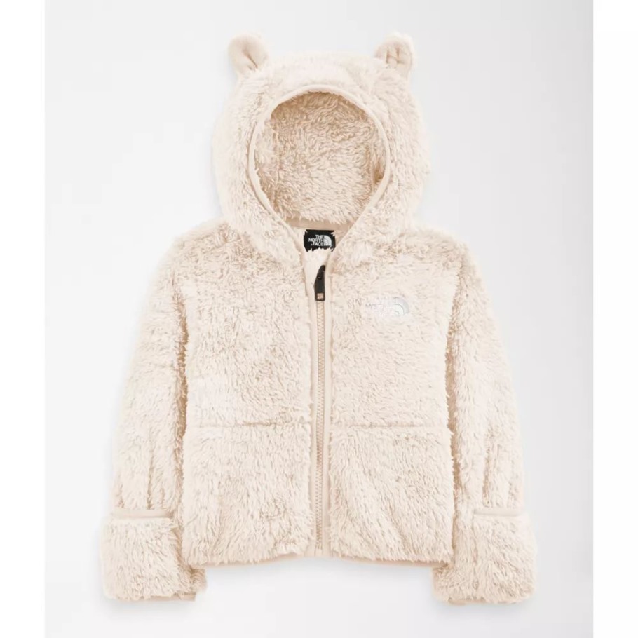 Sweat à Capuche Zippé Bébé Ours Blanc The North Face