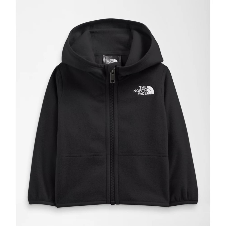 Sweat à Capuche Zippé Noir The North Face Pour Bébé Glacier