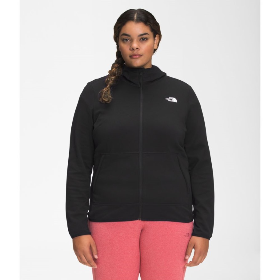 Sweat à Capuche Femme Noire Plus Canyonlands The North Face
