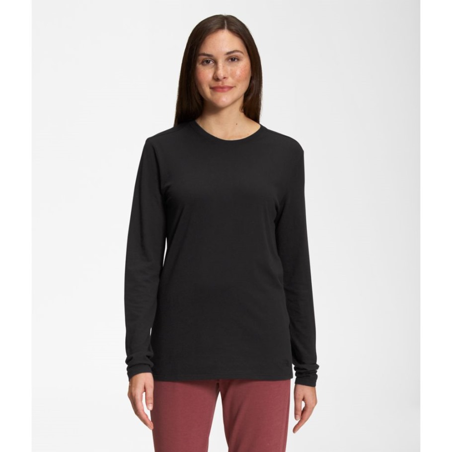 T-shirt Noir à Manches Longues Terrain Femme The North Face
