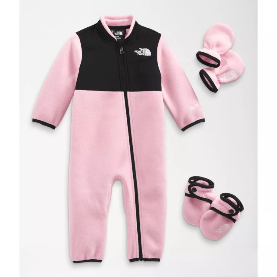 Camée Rose Bébé Denali Une Pièce Set The North Face