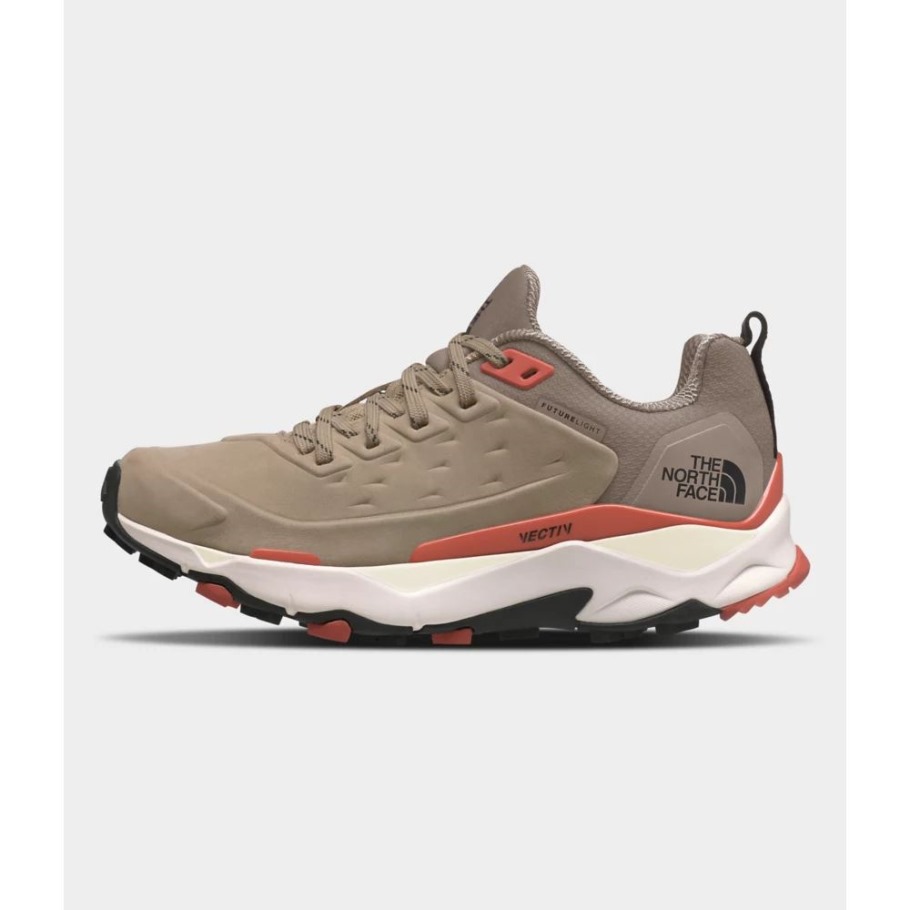 Lin Femmes Vectiv Exploris Futurelight Chaussures En Cuir The North Face