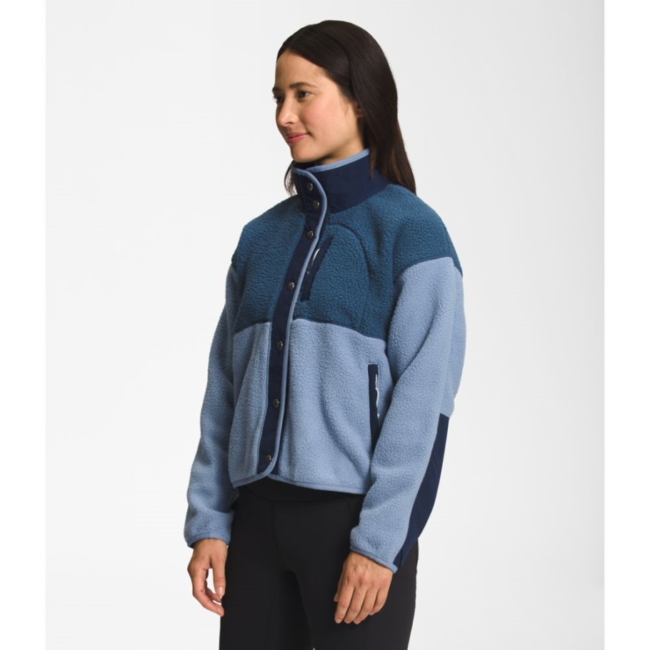 Folk Blue Veste Polaire Cragmont Femme The North Face