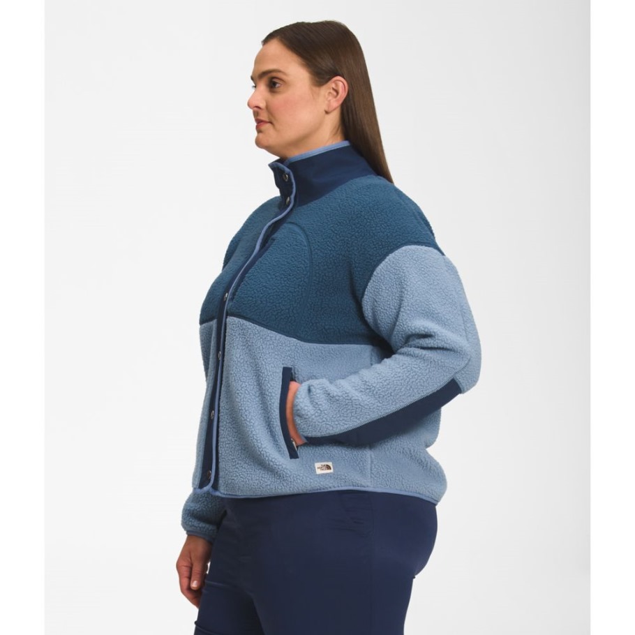Folk Blue Veste Polaire The North Face Women Plus Cragmont