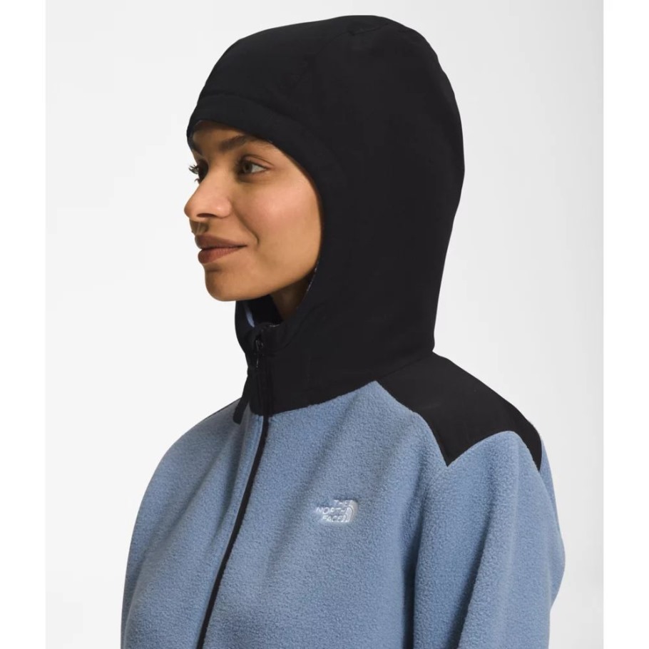Veste à Capuche Femme Folk Alpine Polartec 200 Full Zip Bleu The North Face