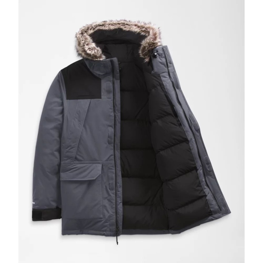 Parka Grise The North Face Homme Mcmurdo