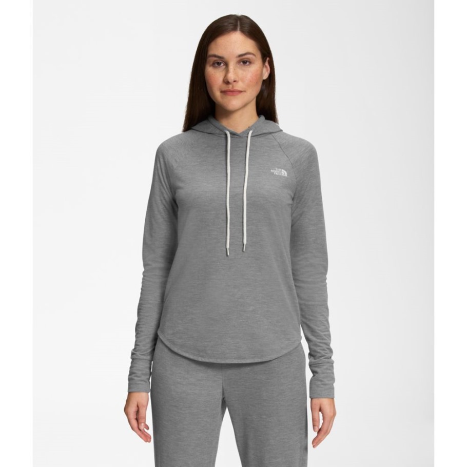 Sweat à Capuche Gris The North Face Femme Westbrae