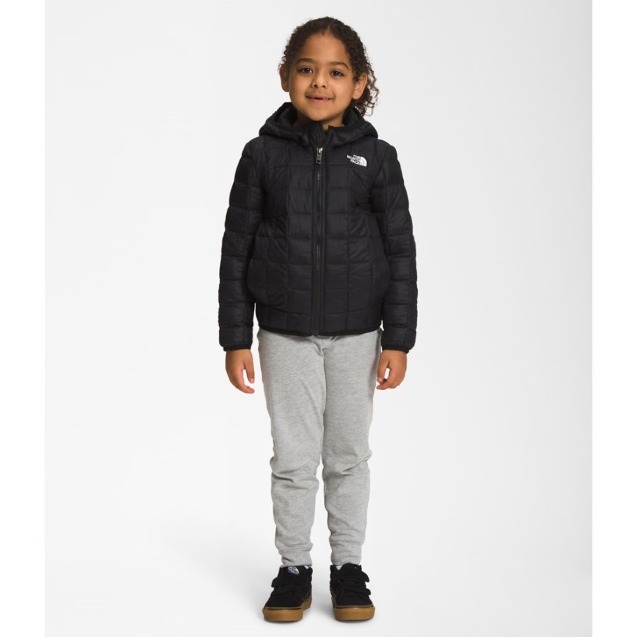 Veste à Capuche Thermoball Enfant Noir The North Face