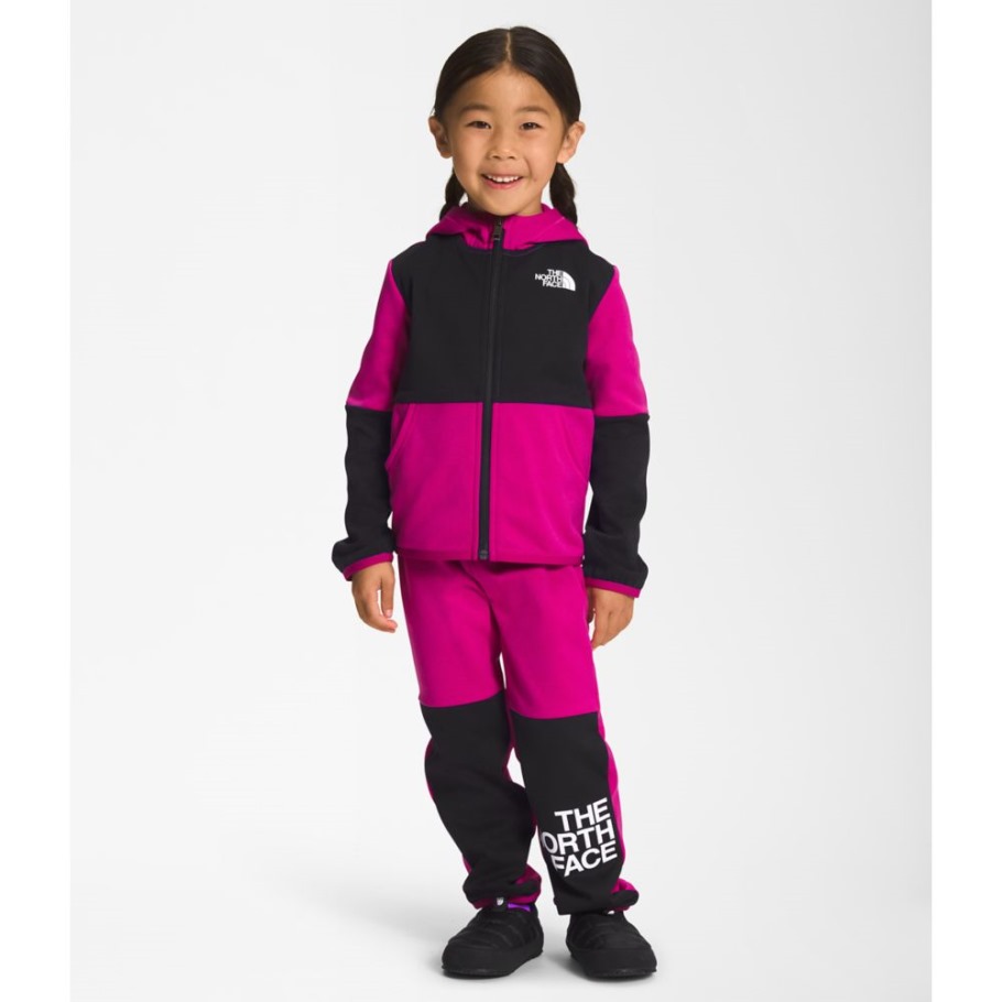 Ensemble Chaud Hiver Enfant The North Face Rose Fuschia