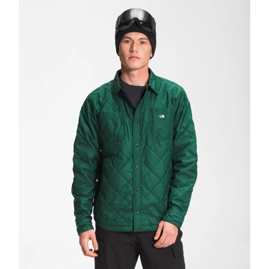 Flanelle Isolante Homme Fort Point The North Face Night Green
