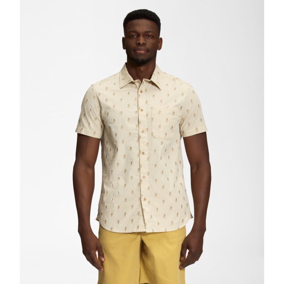 Chemise Jacquard Baytrail à Manches Courtes Pour Hommes Randonneur De Gravier The North Face