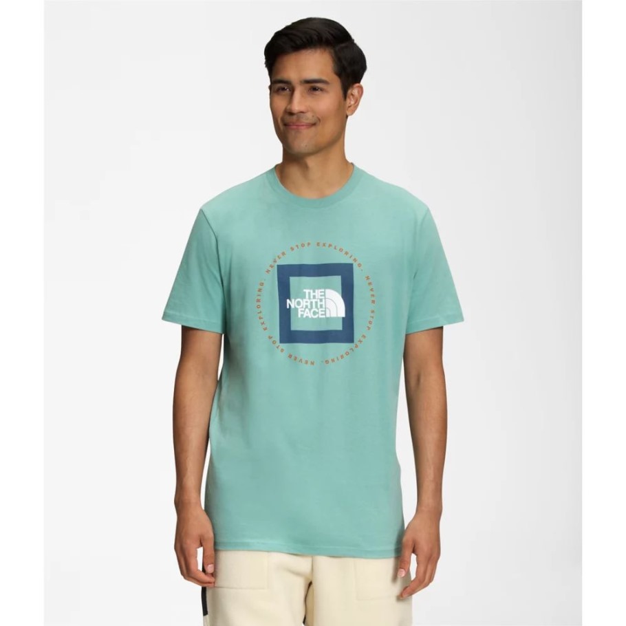 Tee-shirt Geo Nse à Manches Courtes Pour Hommes Wasabi The North Face