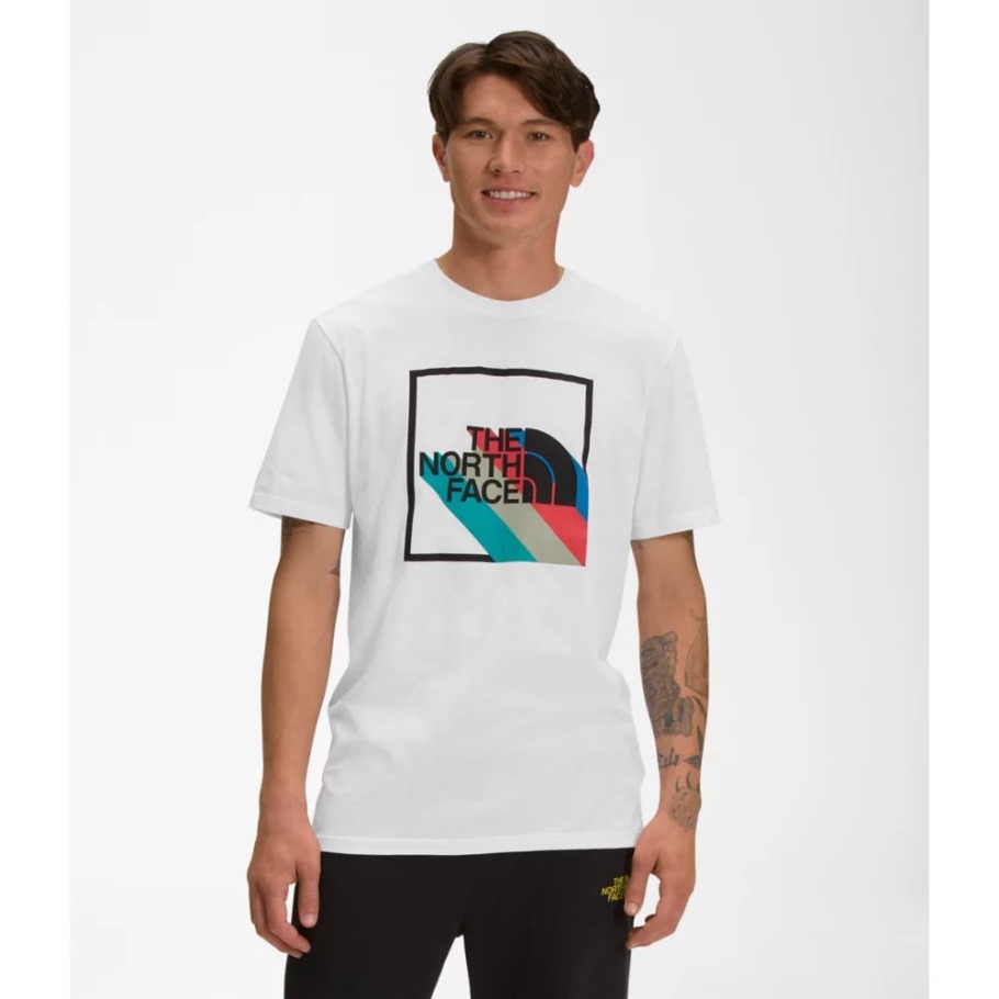 Tee Shirt Homme Manche Courte Shadow Box The North Face Blanc