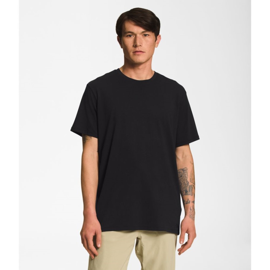 Tee Shirt Manches Courtes Terrain Homme The North Face Noir