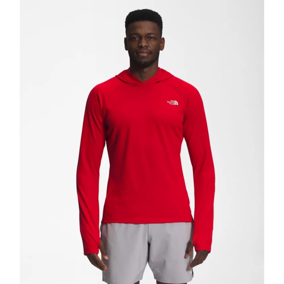 Sweat à Capuche Homme Wander Sun Rouge The North Face