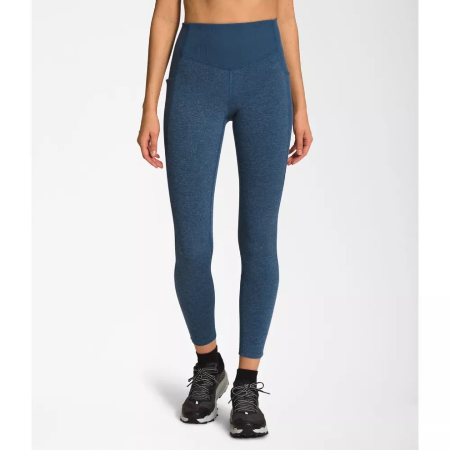 Shady Blue Collants à Poche Femme The North Face Dune Sky