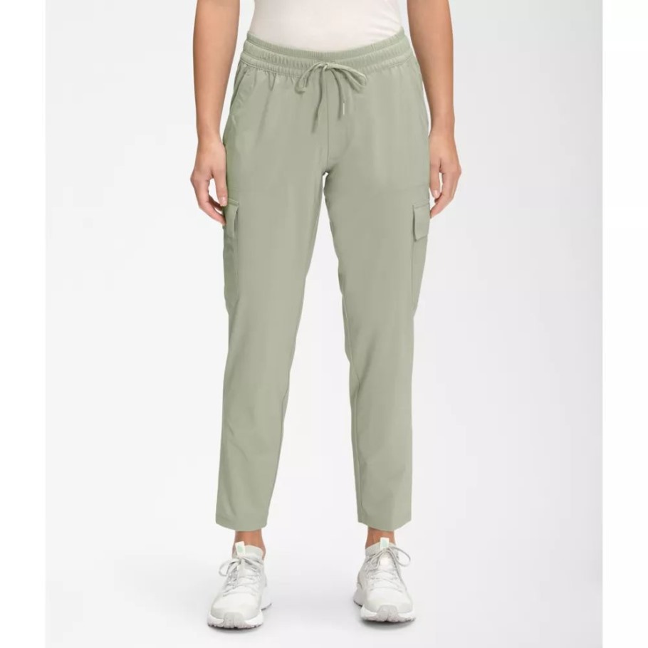 Thé Vert The North Face Les Femmes N'arrêtent Jamais De Porter Des Pantalons Cargo