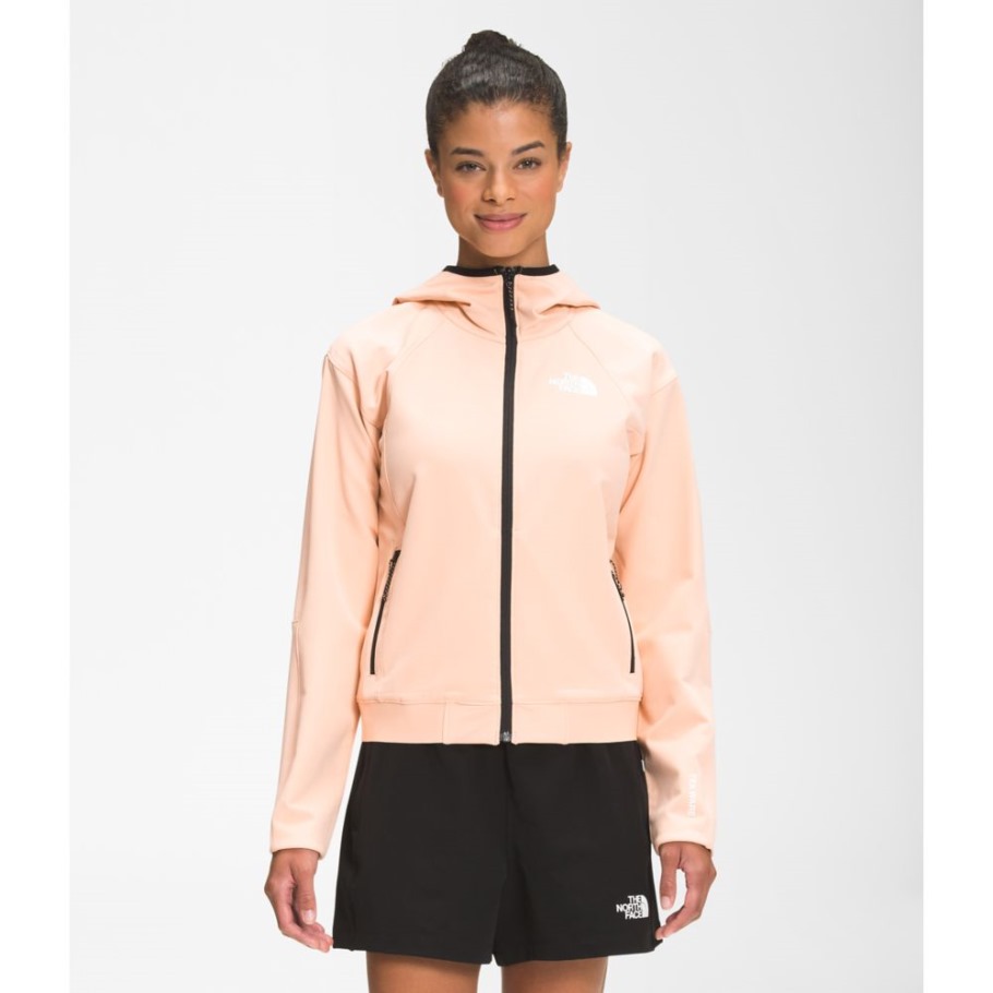Sweat à Capuche Zippé The North Face Apricot Ice Femmes Tekware