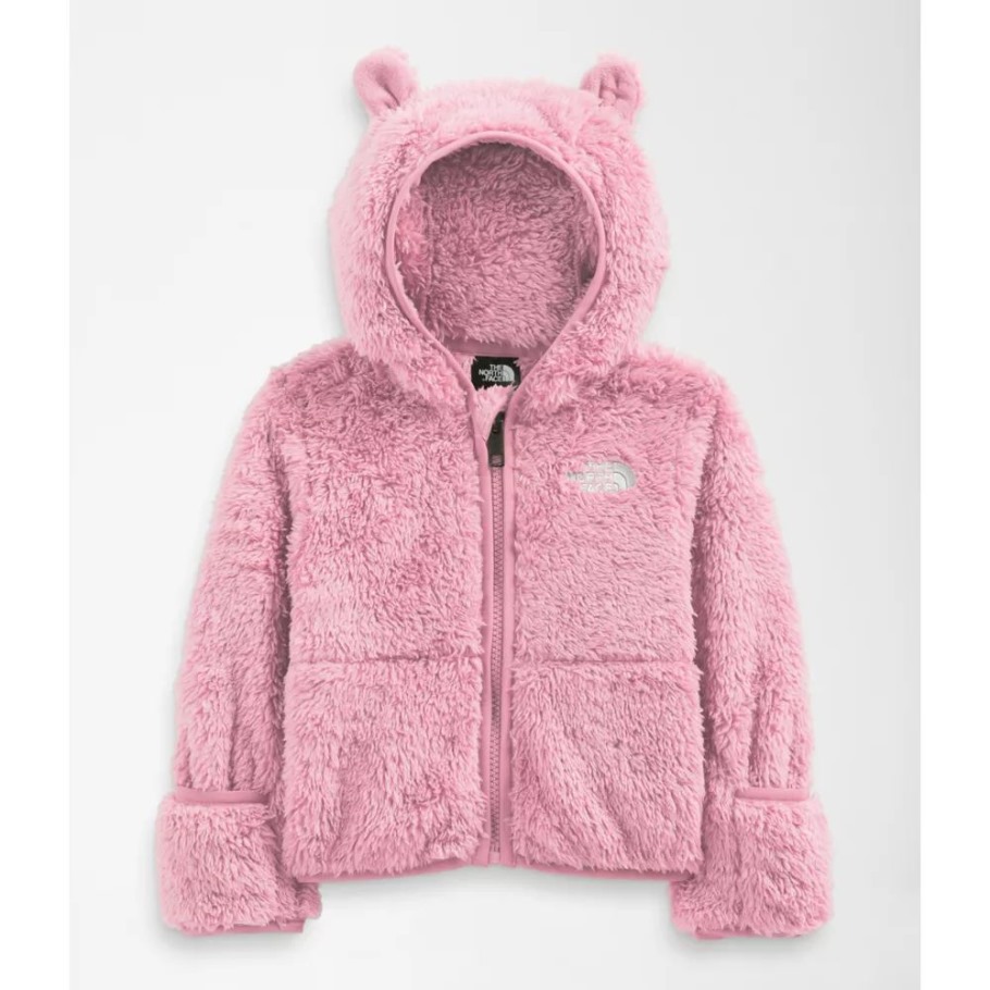 The North Face Baby Bear Sweat à Capuche Zippé Camée Rose