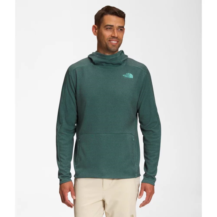 The North Face Basin Blue Hommes Sweat à Capuche Poids Moyen Big Pine