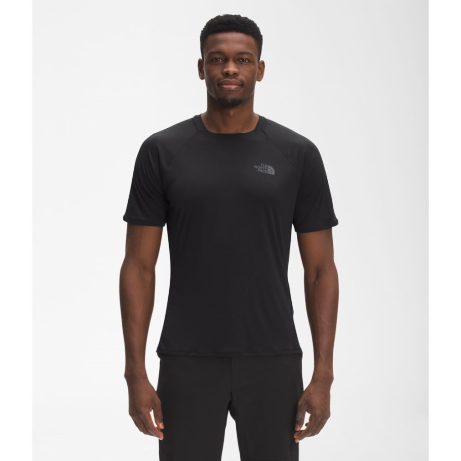 The North Face Black Men Big Pine équipage à Manches Courtes