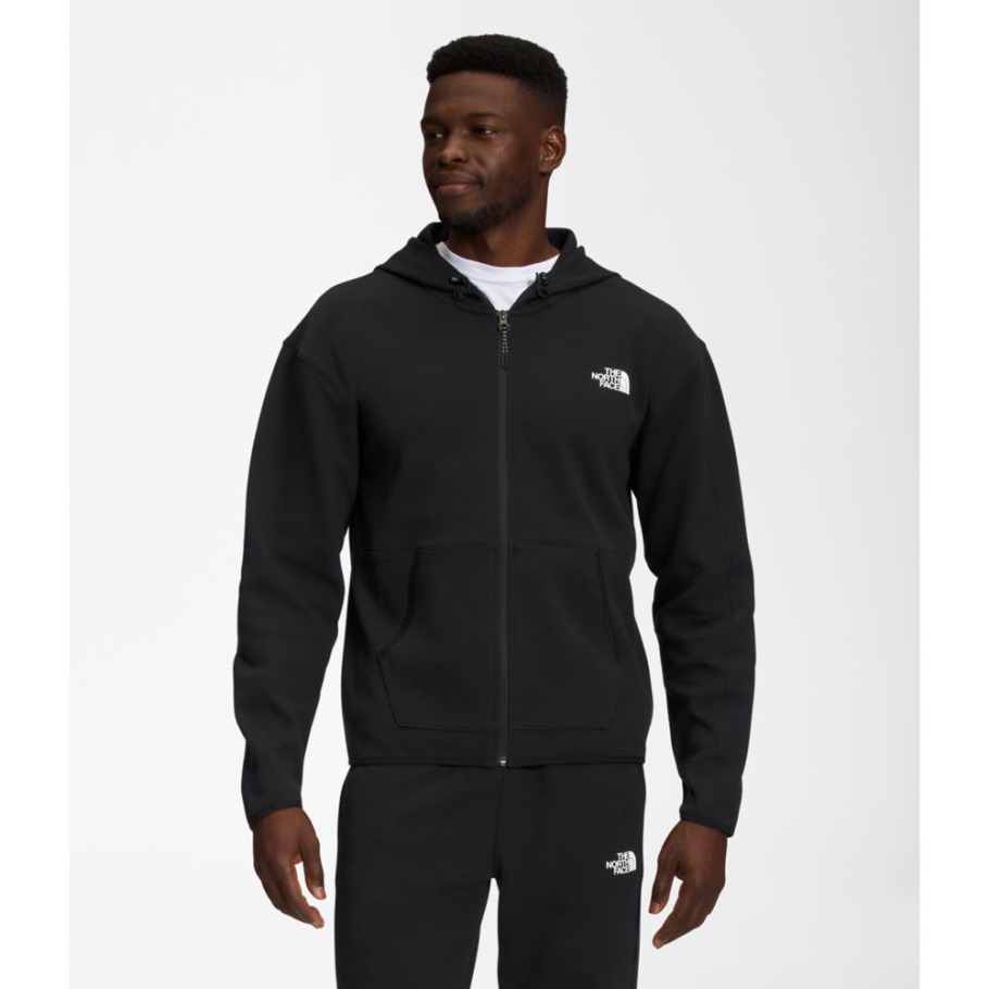 Sweat à Capuche Zippé Tnf Tech The North Face Homme Noir