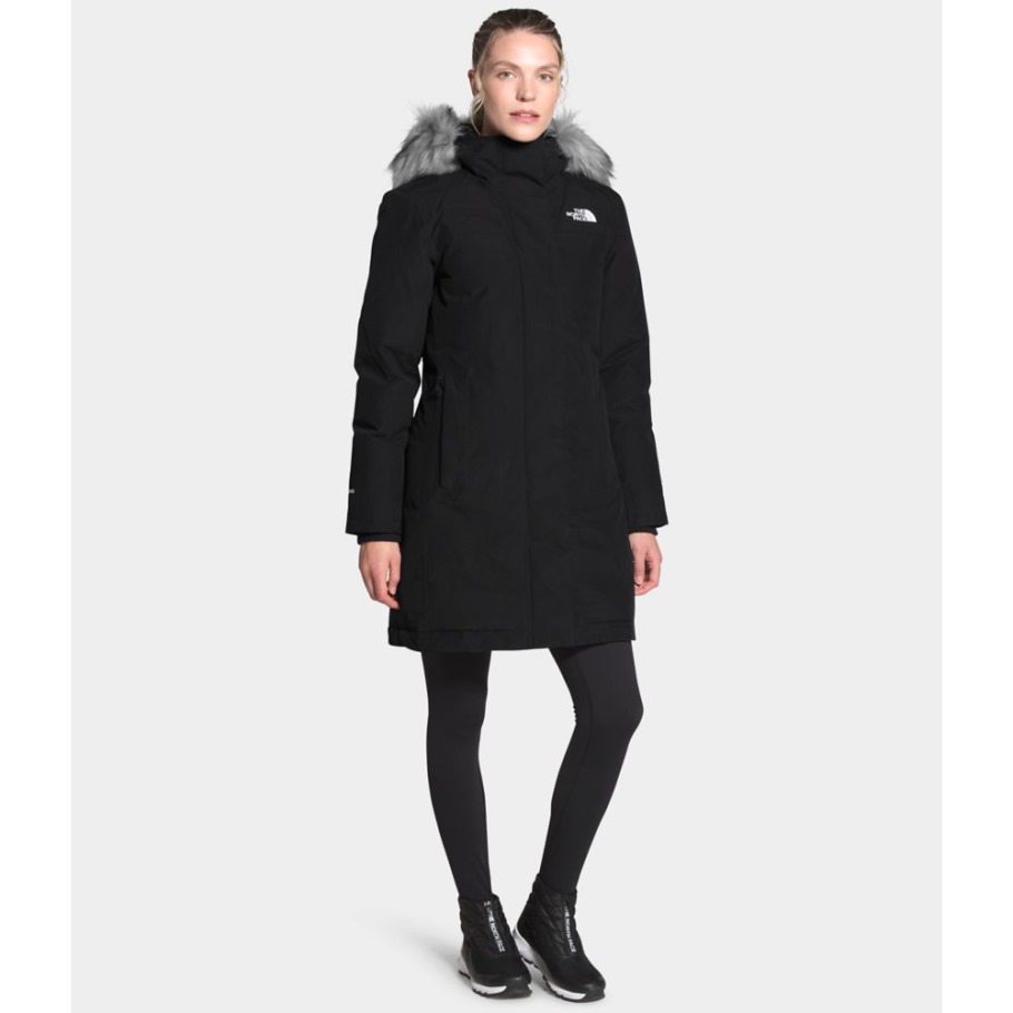 Parka Arctique Femme Noire The North Face