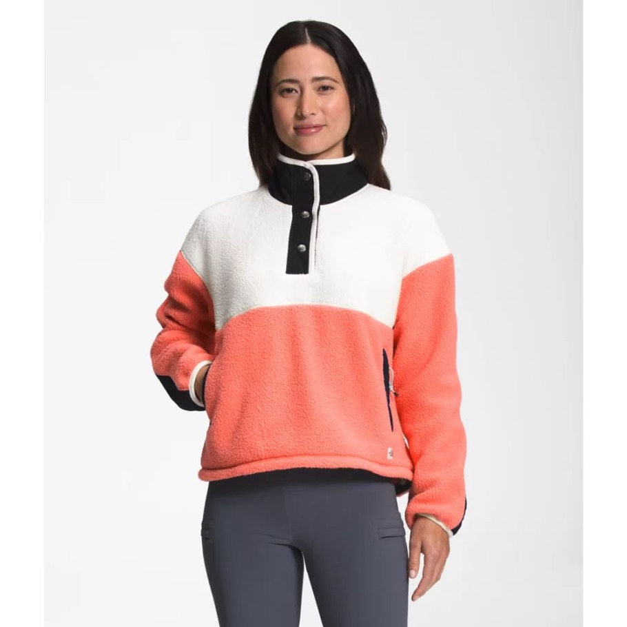 The North Face Coral Sunrise Femme Cragmont Polaire Snap