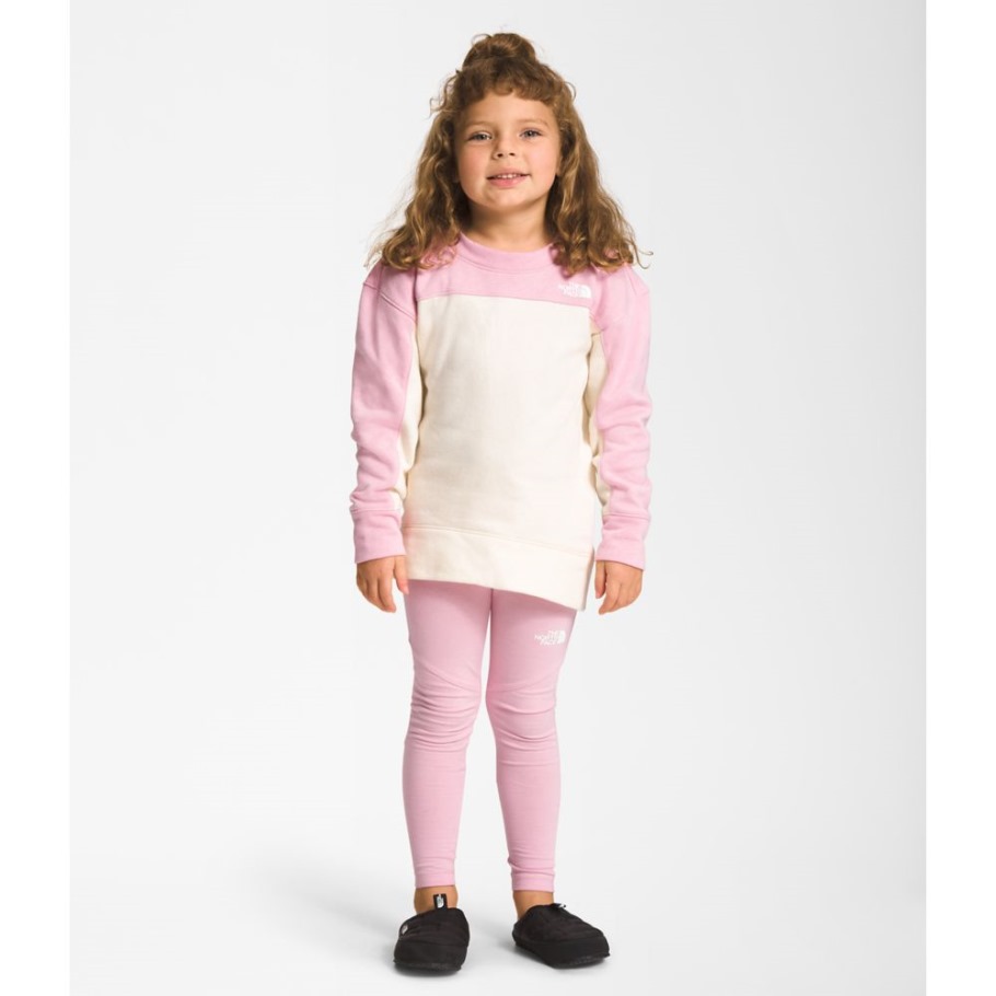 The North Face Kids Crew And Legging Set Camée Rose