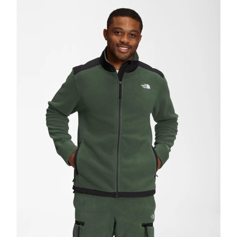 The North Face Men Alpine Polartec 200 Full Zip Veste Thym Noir