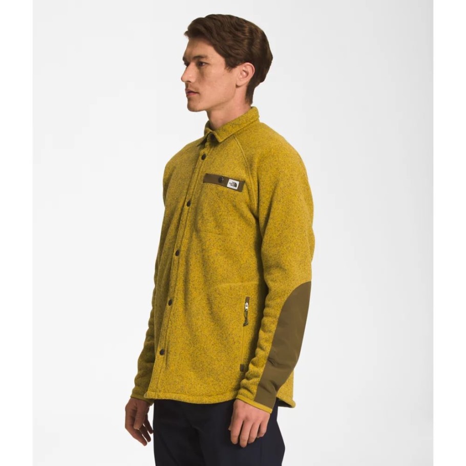 The North Face Men Gordon Lyons Shacket Mineral Gold