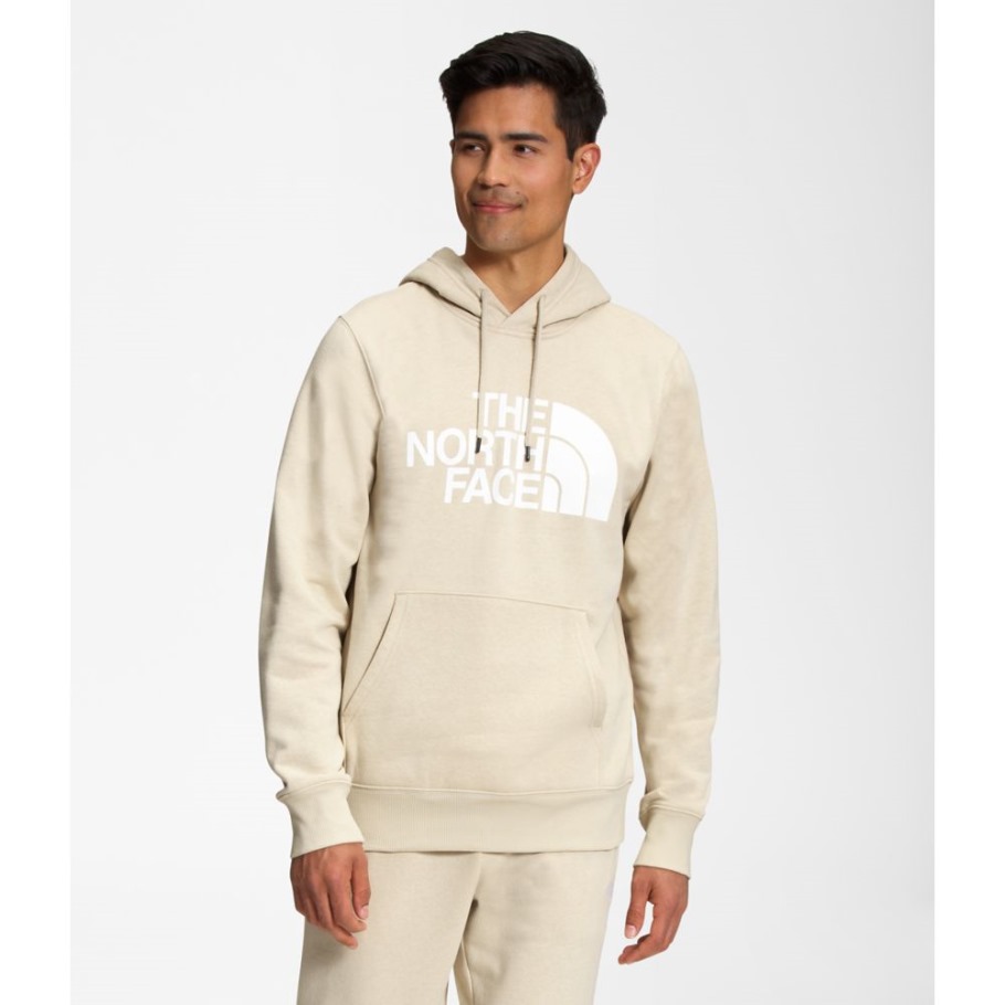 The North Face Men Half Dome Pullover Hoodie Gravier