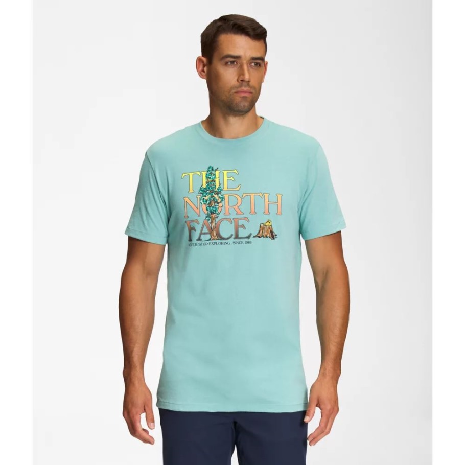 The North Face Tee-shirt à Injection Graphique à Manches Courtes Pour Homme Wasabi