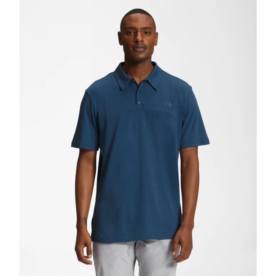 The North Face Men Terrain Polo Shady Blue